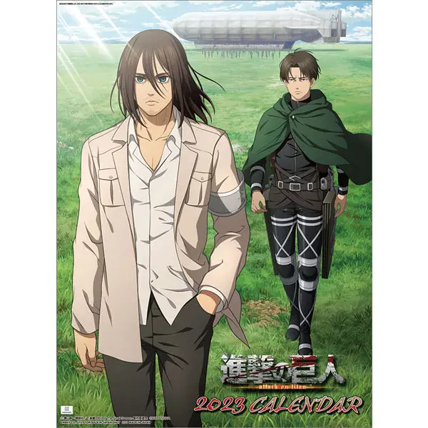 Attack on Titan Wandkalender 2023