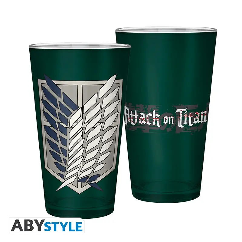 Attack on Titan XL Glas "Scout Symbol"