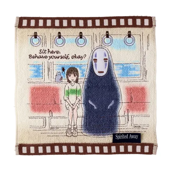 [Backorder] Chihiros Reise ins Zauberland Mini-Handtuch Chihiro In The Train