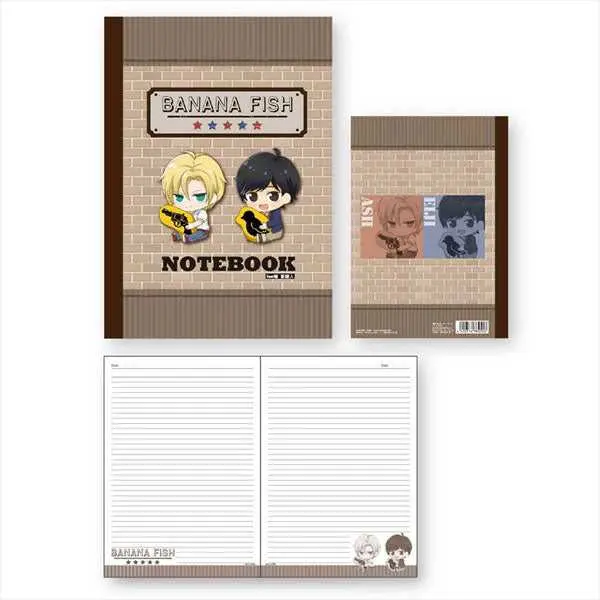Banana Fish Gyugyutto B5 Notizheft Ver. B Ash Lynx & Eiji Okumura