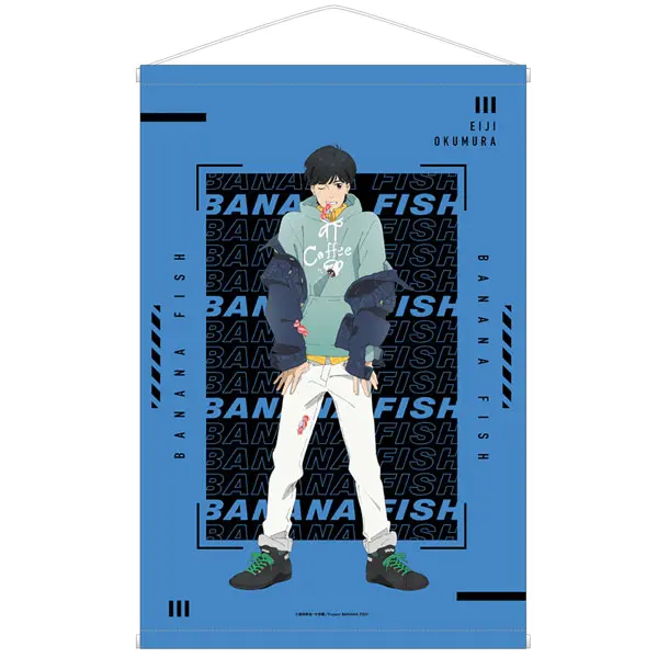 Banana Fish Wallscroll Eiji Okumura Denim Ver.