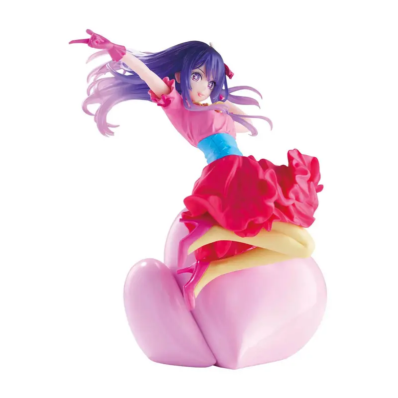 BANDAI Ai Hoshino mit Herzsockel | Oshi no Ko / Mein*Star Sammelfigur | 20 cm