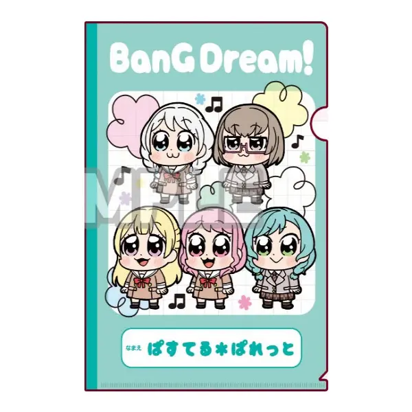 BanG Dream! Bkub Okawa x BanG Dream! Clearfile Pastel*Palettes