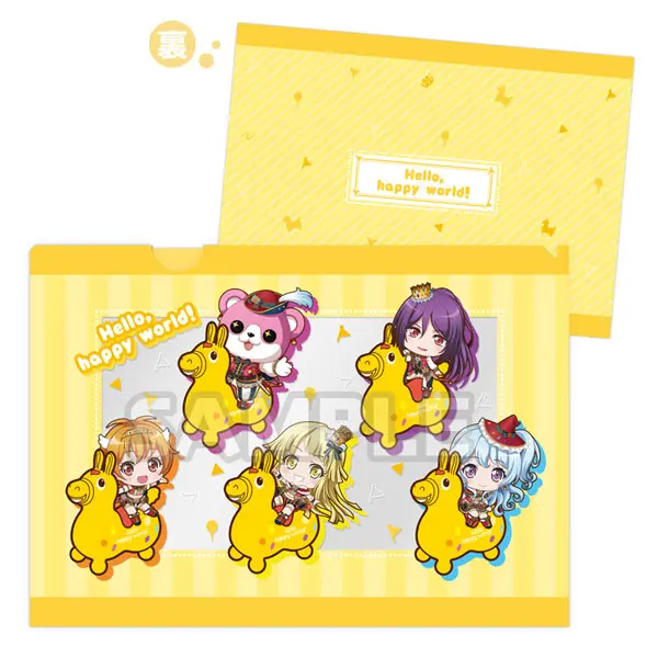 BanG Dream! Clearfile Hello, happy world!
