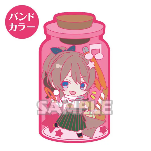 BanG Dream! Girls Band Party! Poppin' Party CharaToria 2in1 Aufsteller/Clip Kasumi Toyama (Band Color)