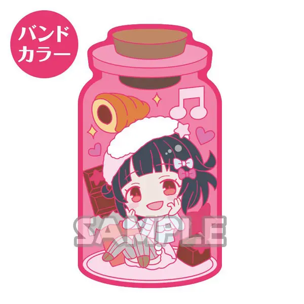 BanG Dream! Girls Band Party! Poppin' Party CharaToria 2in1 Aufsteller/Clip Rimi Ushigome (Band Color)