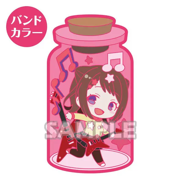 BanG Dream! Girls Band Party! Poppin' Party CharaToria 2in1 Aufsteller/Clip Saaya Yamabuki (Band Color)
