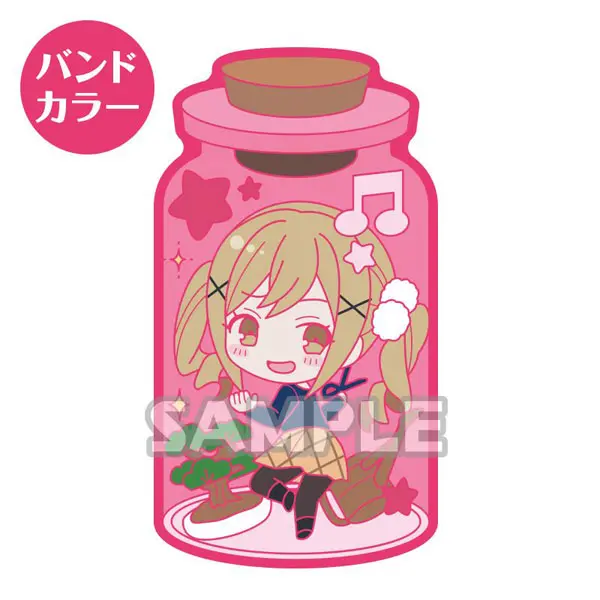 BanG Dream! Girls Band Party! Poppin' Party CharaToria 2in1 Aufsteller/Clip Tae Hanazono (Band Color)