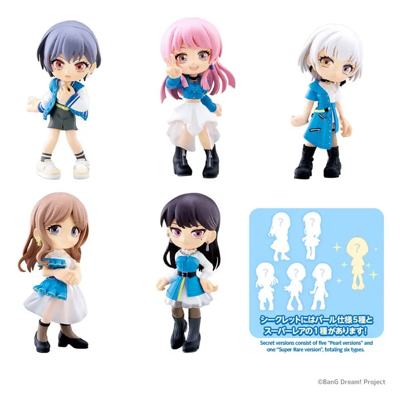 BanG Dream! It's MyGO!!!!! PalVerse PVC 6 Figuren 9 cm