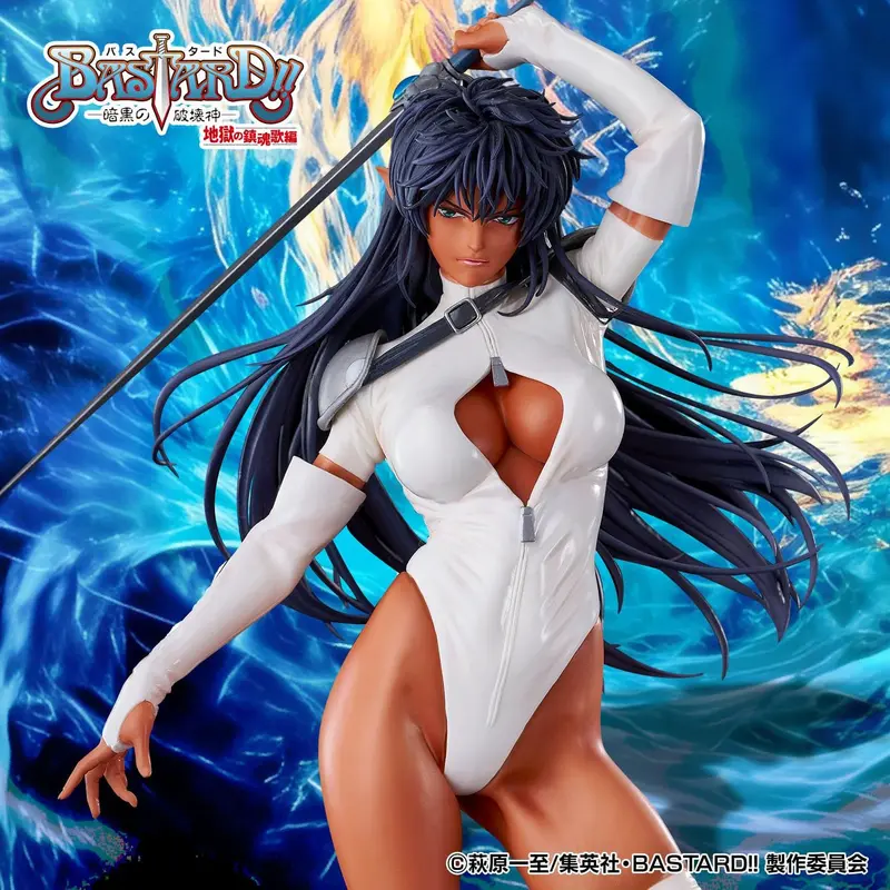 Bastard!! Ankoku no Hakai Shin Statue PVC Arches Ney 26 cm