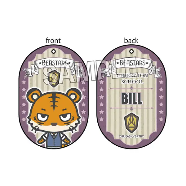 Beastars x Sanrio Dog Tag Style Anhänger Bill