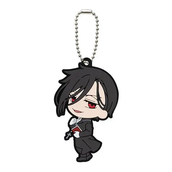 Black Butler Gashapon Anhänger "Private School Ver." Sebastian Michaelis