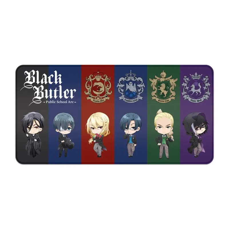 Black Butler - Mousepad - Chibi & Emblem (80x40cm)