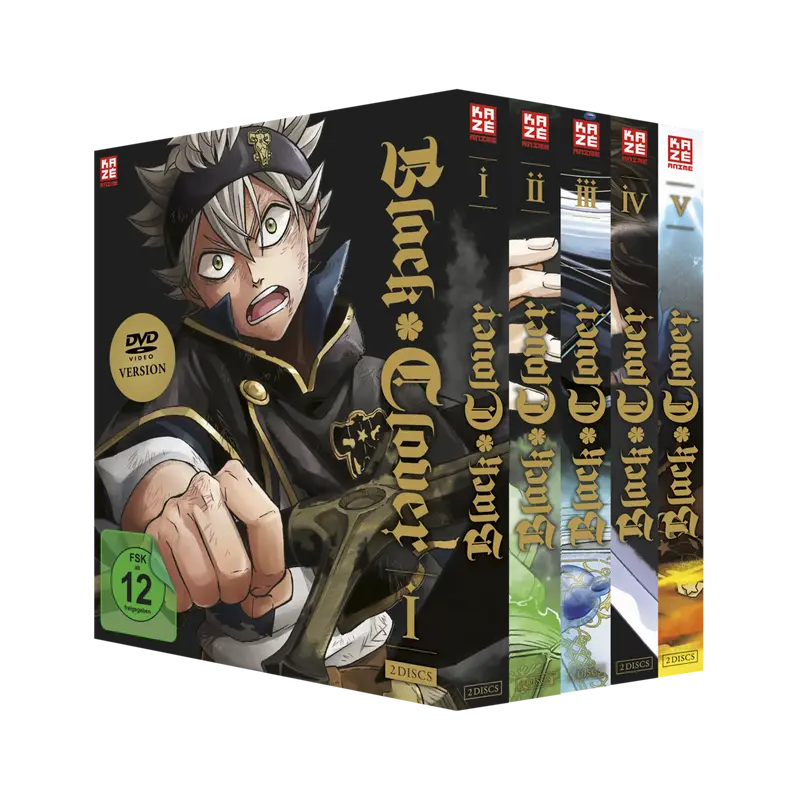 Black Clover - Staffel 1 - Gesamtausgabe (DVD)