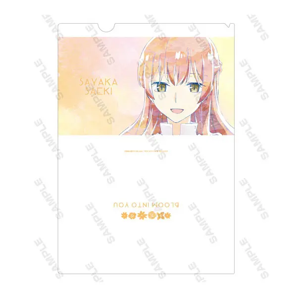 Bloom Into You Ani-Art Clearfile Sayaka Saeki