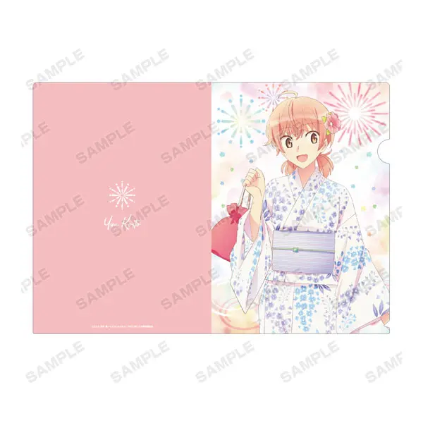 Bloom Into You Ani-Art Clearfile Yuu Koito Yukata Ver.