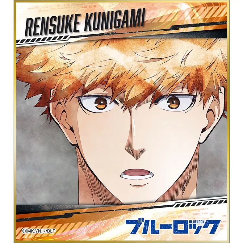Blue Lock Art Pic Collection Shikishi Rensuke Kunigami