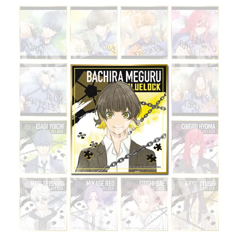 Blue Lock Brushstroke Shikishi Meguru Bachira (B)