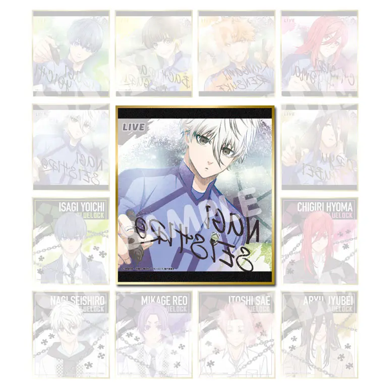 Blue Lock Brushstroke Shikishi Seishiro Nagi (A)