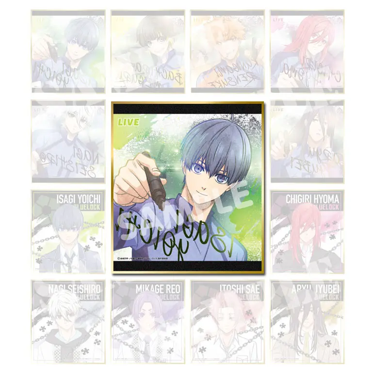 Blue Lock Brushstroke Shikishi Yoichi Isagi (A)