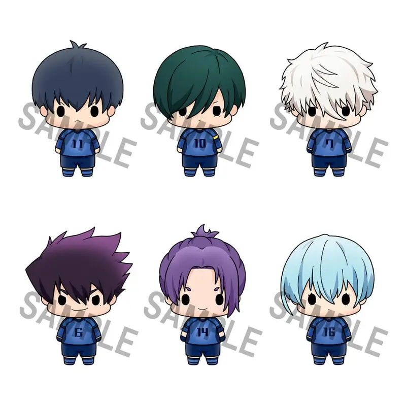 Blue Lock Chokorin Mascot Series Sammelfiguren 6er-Pack Vol. 2 5 cm