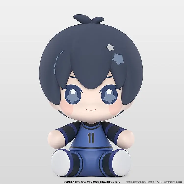 Blue Lock Huggy Good Smile Chibi Figur Isagi Yoichi 6 cm