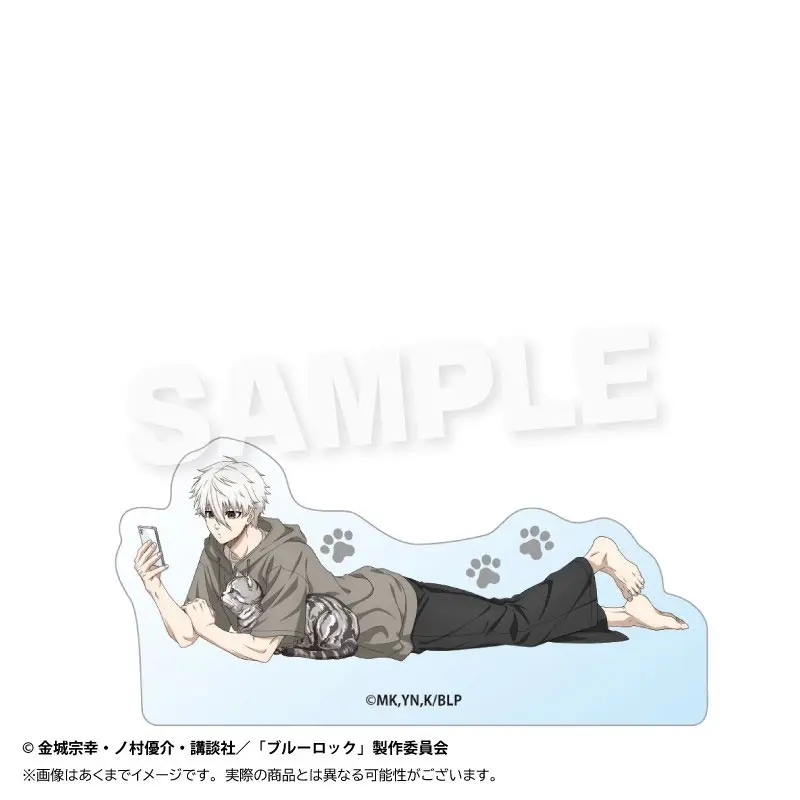 Blue Lock Nagi Acrylfigur - Playing With Cats Ver.