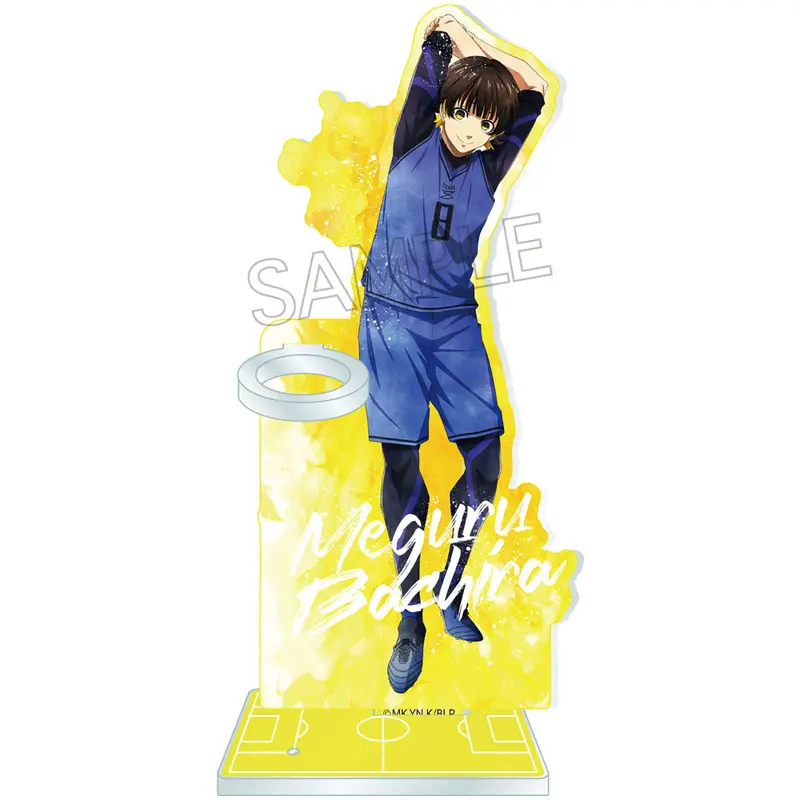 Blue Lock Wet Color Series Aufsteller mit Stifthalterung Meguru Bachira