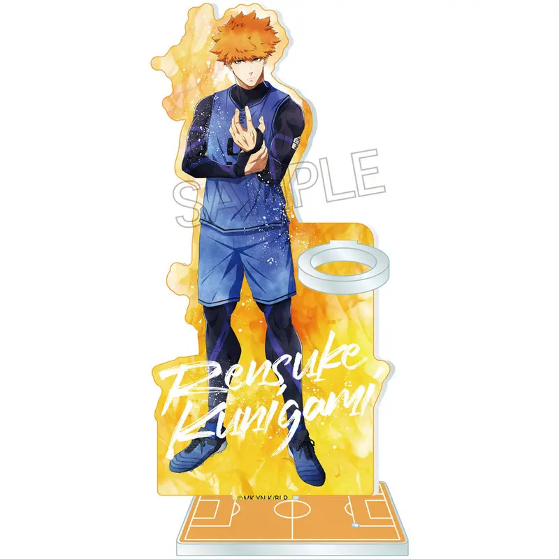 Blue Lock Wet Color Series Aufsteller mit Stifthalterung Rensuke Kunigami