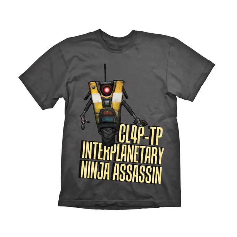 Borderlands - Claptrap Interplanetary Ninja Assassin - T-Shirt - Größe S - Gaya Entertainment