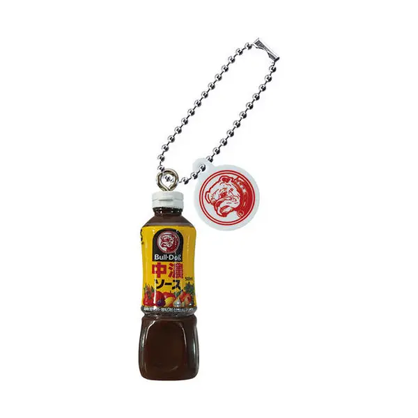 Bull-Dog Sauce Anhänger - Gashapon