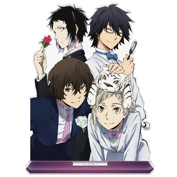 Bungo Stray Dogs Aufsteller Osamu, Ryunosuke, Rampo & Atsushi