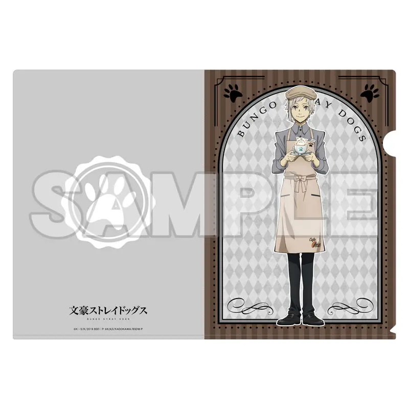 Bungo Stray Dogs Cafe Clearfile Atsushi Nakajima