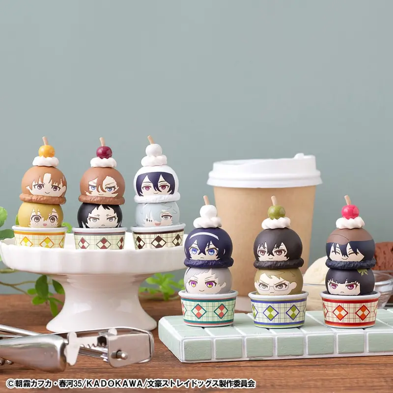 Bungo Stray Dogs Tsumichen Stack up & Change 6 Sammelfiguren 8 cm