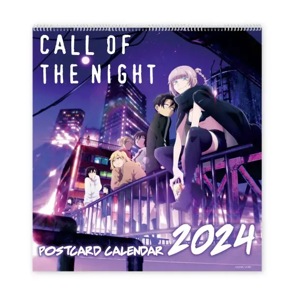 Call of the Night Postkarten Tischkalender 2024
