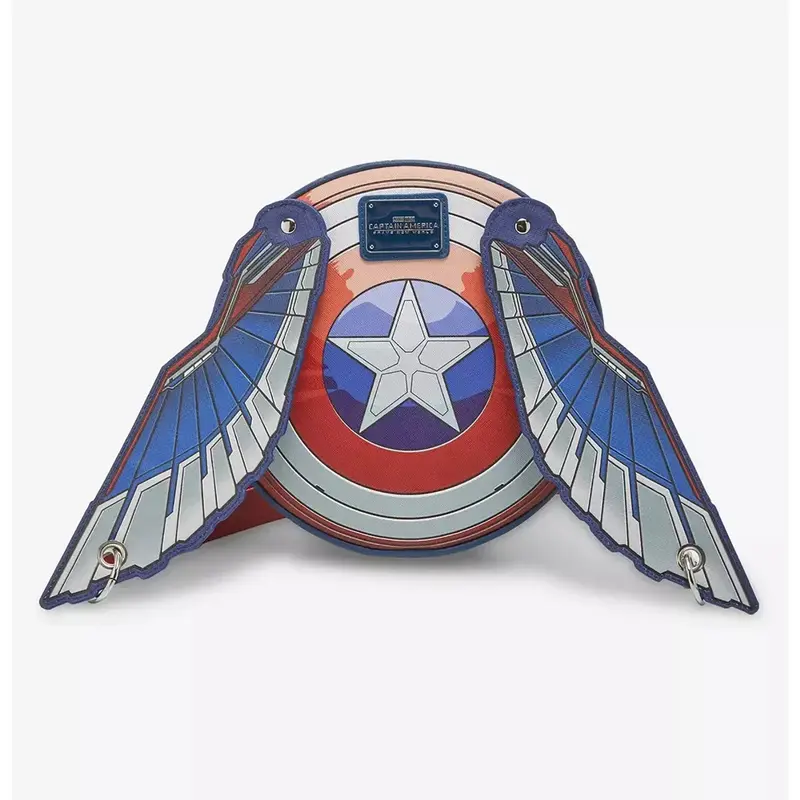 Captain America Brave New World mit Flügeln, Marvel Umhängetasche - Loungefly