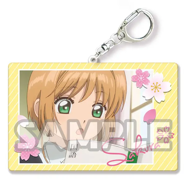 Cardcaptor Sakura Clear Card Chararium Photo Anhänger Sakura Kinomoto (A)
