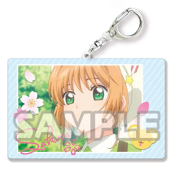 Cardcaptor Sakura Clear Card Chararium Photo Anhänger Sakura Kinomoto (B)