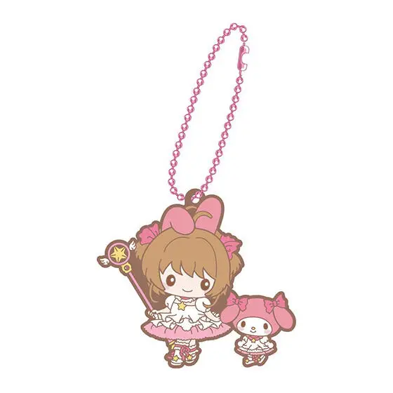 Cardcaptor Sakura x Sanrio Gashapon Anhänger Sakura & My Melody