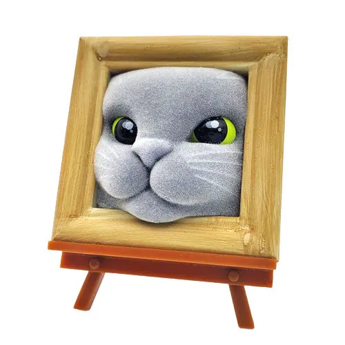 Cat Frame Stand Gashapon Figur (A)