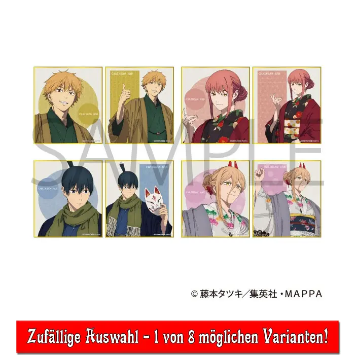 Chainsaw Man Japanese Outfit Version Shikishi *Blindbag*