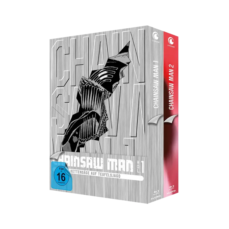 Chainsaw Man - Staffel 1 - Gesamtausgabe - Bundle mit Vol.1-2 (Blu-ray)