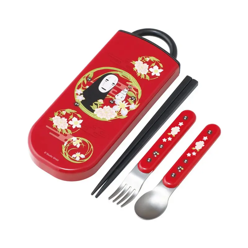 Chihiros Reise ins Zauberland - Ohnegesicht - Trio-Besteckset mitsamt Box - Skater
