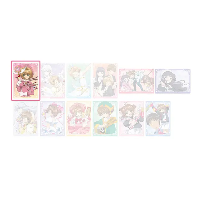 [Chocolate Cafe] Cardcaptor Sakura Clear Bromide Sammelkarte (A) Sakura