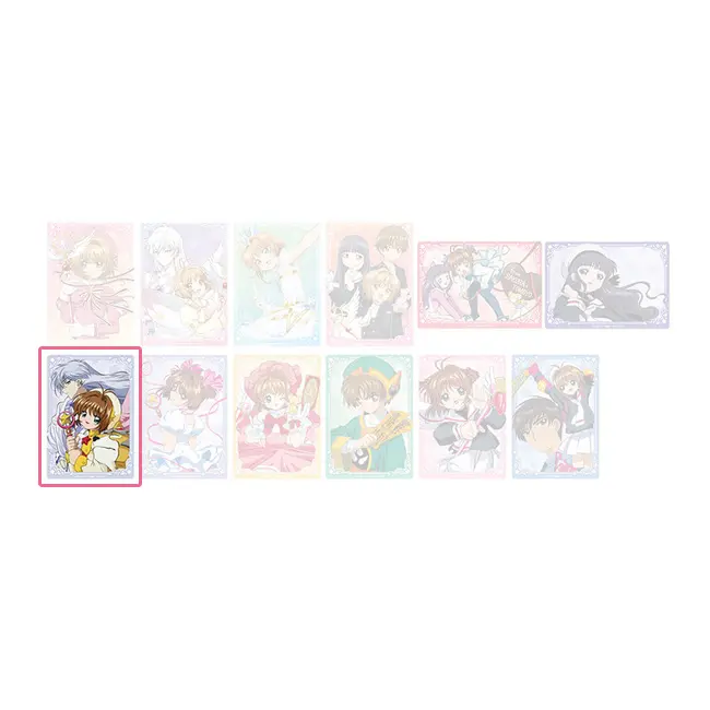 [Chocolate Cafe] Cardcaptor Sakura Clear Bromide Sammelkarte (G) Sakura & Yue