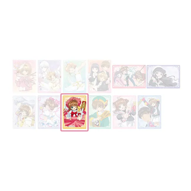 [Chocolate Cafe] Cardcaptor Sakura Clear Bromide Sammelkarte (I) Sakura