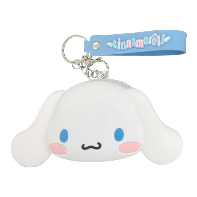 Cinnamoroll - Silikon Geldbörse mit Schlüsselanhänger - Pyramid