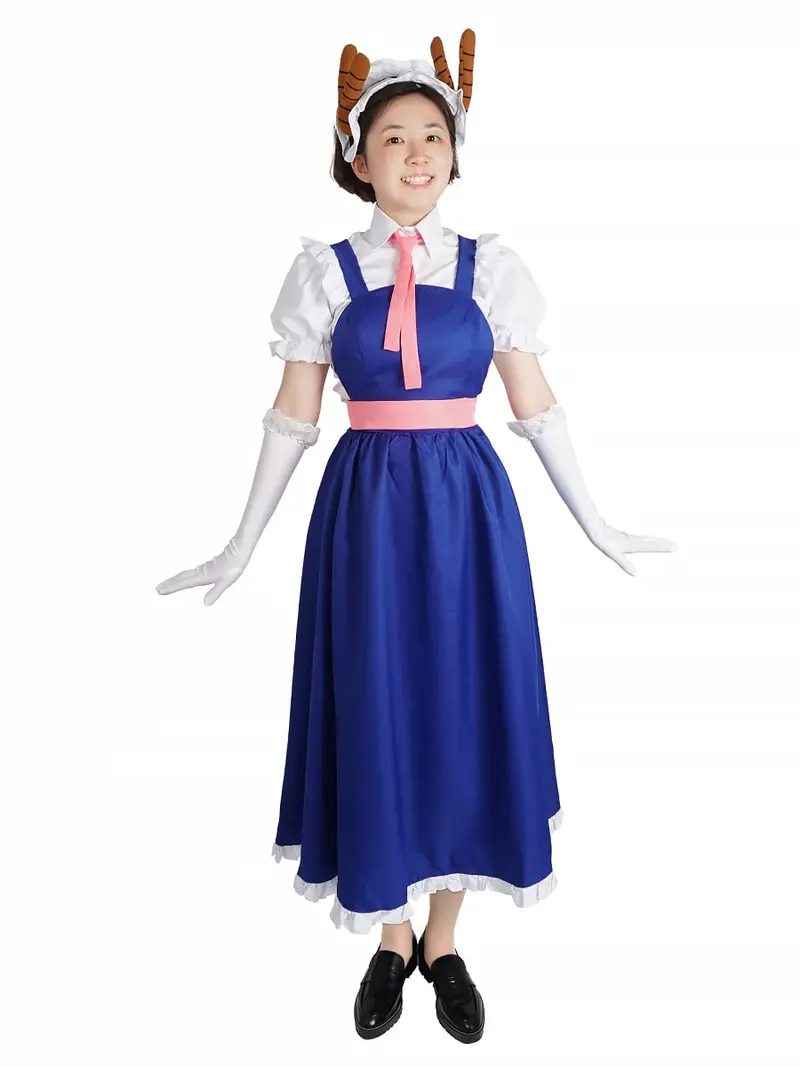 Cosplay Kleid von Tohru, Kostüm für Miss Kobayashi's Dragon Maid Fans, Größen