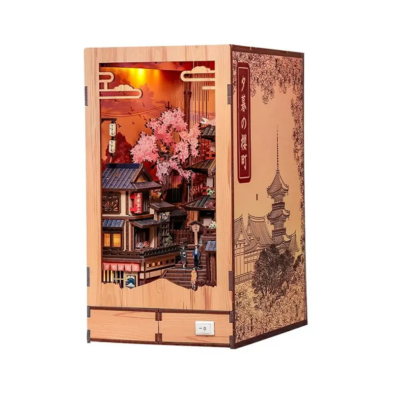 CuteBee - Book Nook - Twilight Sakura Path