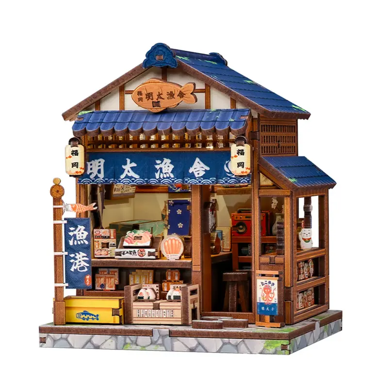 CuteBee - Miniatur Haus - Fukuoka Mentaiko Kitchen